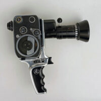 Bolex Zoom Relfex P2 8mm with rare lens hood and grip