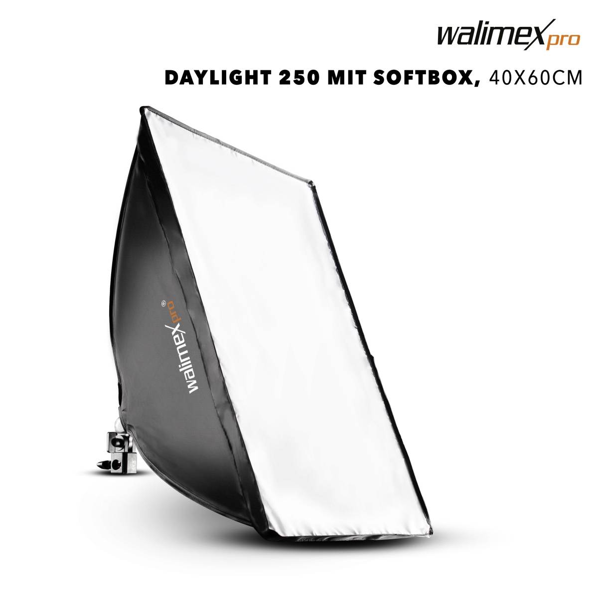 Walimex pro Daylight 250 with Softbox, 40x60cm