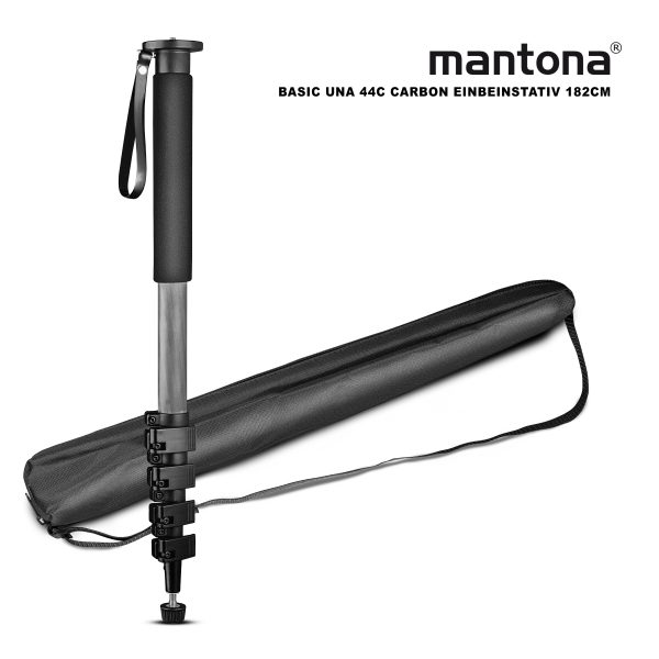 Mantona Basic UNA 44C Carbon Monopd 182cm