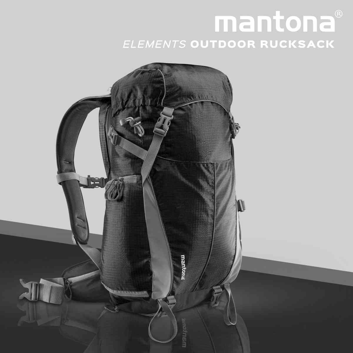 Mantona Elements Outdoor Backpack with Camera Bag