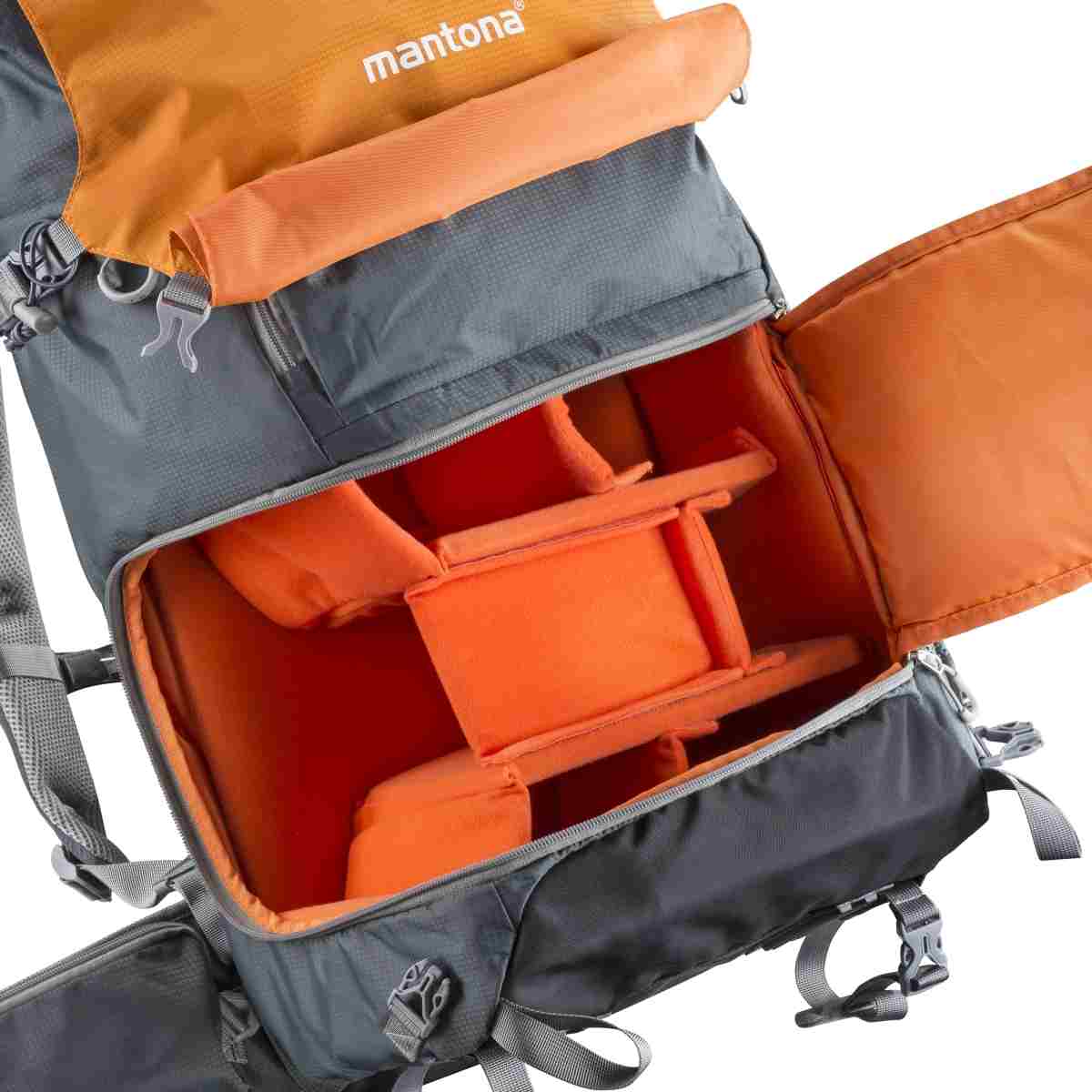 Mantona elementsPro 50 Outdoor backbag orange