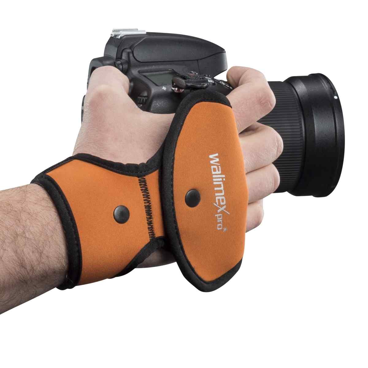 Walimex pro wrist strap orange