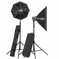 Elinchrom Studio Flash BRX 500 500 Kit με Softbox και Stands