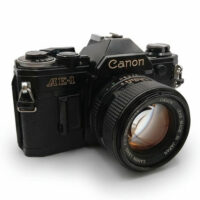 Canon AE-1 Black w. 50mm f:1.4