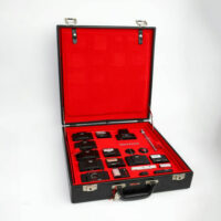 Minox salesman's case display case set