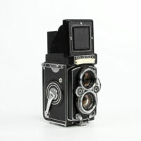 Rolleiflex 3.5f 75mm Planar Zeiss Lens Film Camera Cased