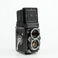 Rolleiflex 2.8f 80mm Planar Zeiss Lens Film Camera with cap Cased
