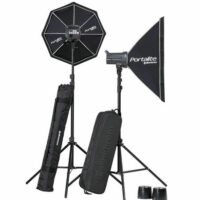 Elinchrom D-Lite RX 4 4 Softbox To Go Set with Softbox and Stands
