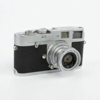 Leica M1 with Elmar 50 F2.8 w cap Cased