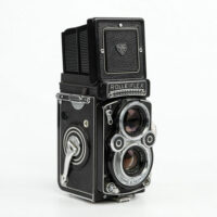 Rolleiflex 3.5f 75mm Planar Zeiss Lens Film Camera Cased