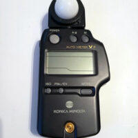 Minolta Auto Meter V F Lightmeter VF with case and instructions