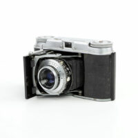 Vtg Voigtlander Vito II Color Skopar f:3.5 50mm Folding Camera Cased