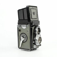 Rolleiflex T 3.5f 75mm Tessar Zeiss Lens Film Camera Cased
