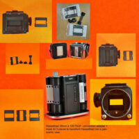 Hasselblad 35mm a 120 FILM conversion adapter +mask kit 3 to transform Hasselblad panoramic