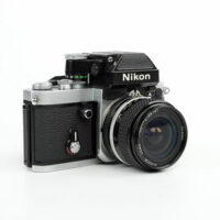 Nikon F2 film camera with 3.5f 28mm and DP-1 Photomic Prism Finder Cased