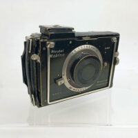 Plaubel Makina with Roll FIlm Back and Anticomar 100mm F2.9 with originallens cap