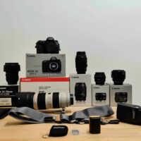 Canon EOS 5D Mark IV + Canon 24-70mm F2.8 II + Canon 35mm F2 IS USM + Canon 50mm F1.4 + Canon 100mm F2.8 Macro