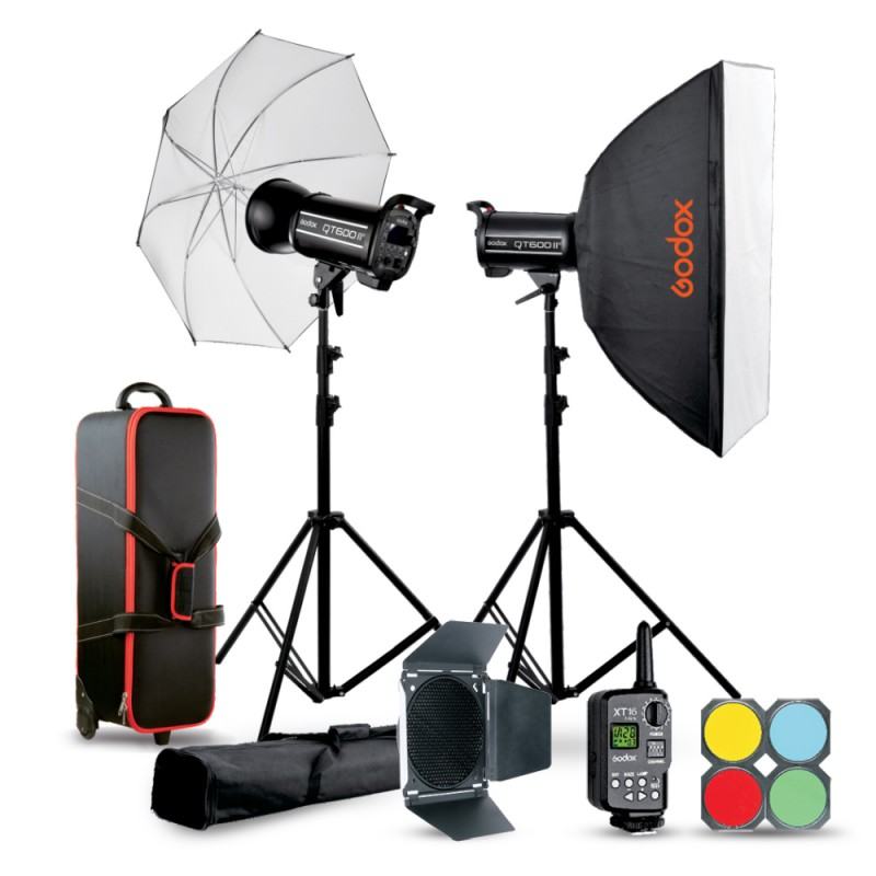 Godox QTII studio flash kit - QT600II-C