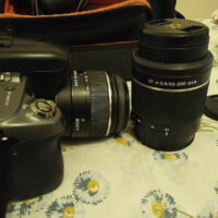 Sony a550 Double Kit & 18-55mm & 55-200mm