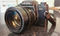 Leica R4 with Strap